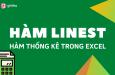 Hàm LINEST - Tìm giá trị thống kê cho một đường thẳng trong Excel