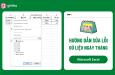 Cách sửa lỗi định dạng ngày tháng trong Excel nhanh chóng