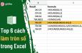 6 cách làm tròn số trong Excel đơn giản