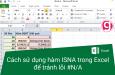 Hướng dẫn cách sử dụng hàm ISNA trong Excel để tránh lỗi #N/A