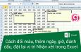 Cách đổi màu, thêm ngày giờ, đánh dấu, đặt lại vị trí Nhận xét (Comment) trong Excel