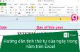 Hướng dẫn tính thứ tự của ngày trong năm trên Excel