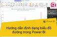 Hướng dẫn định dạng biểu đồ đường kẻ Line Chart trong Power BI
