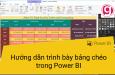 Hướng dẫn trình bày bảng ma trận Matrix trong Power BI