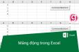 Kỹ thuật khai báo mảng động trong VBA với cú pháp ReDim
