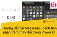 Hướng dẫn về Measures và cách tính phần trăm thay đổi trong Power BI