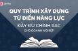 Quy trình xây dựng từ điển năng lực đầy đủ chính xác cho doanh nghiệp