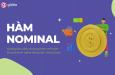 Cách tính lãi suất danh nghĩa hàng năm bằng hàm NOMINAL trong Excel