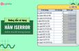 Hướng dẫn sử dụng hàm ISERROR để kiểm tra lỗi trong Excel