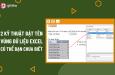 2 kỹ thuật đặt tên vùng dữ liệu trong Excel cực hay