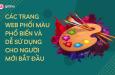 CÁC TRANG WEB PHỐI MÀU PHỔ BIẾN VÀ DỄ SỬ DỤNG CHO NGƯỜI MỚI BẮT ĐẦU
