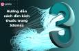 Hướng dẫn cách dim kích thước trong 3dsmax đơn giản