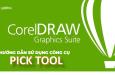 HƯỚNG DẪN DI CHUYỂN ĐỐI TƯỢNG TRONG COREL BẰNG CÔNG CỤ PICK TOOL