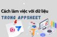 Cách làm việc với dữ liệu trong Appsheet