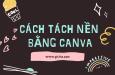 Thủ thuật tách nền bằng Canva nhanh chóng trong vài nốt nhạc