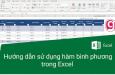 Cách dùng hàm Power để tính bình phương trong Excel