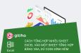 Hướng dẫn cách gộp nhiều sheet vào một sheet tổng hợp bằng VBA có code đính kèm