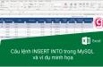 Hướng dẫn cách viết câu lệnh INSERT INTO trong SQL có ví dụ minh họa