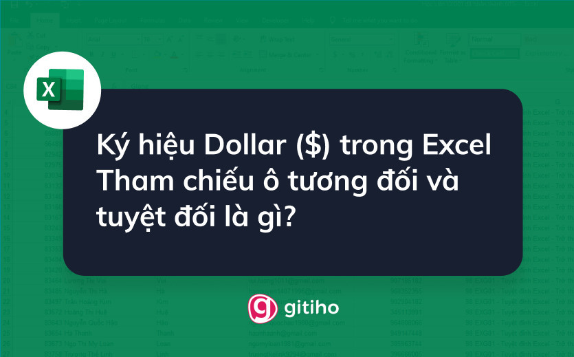 Cách sử dụng ký hiệu Dollar ($) trong công thức Excel - Tham chiếu ô tương đối và tuyệt đối là gì?