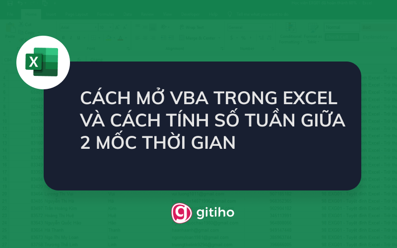 Cach Mo Vba Trong Excel