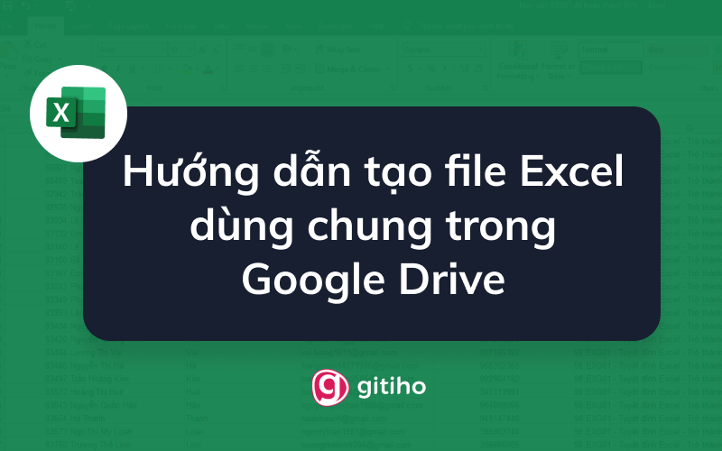 Hướng dẫn cách tạo file excel dùng chung đơn giản và hiệu quả