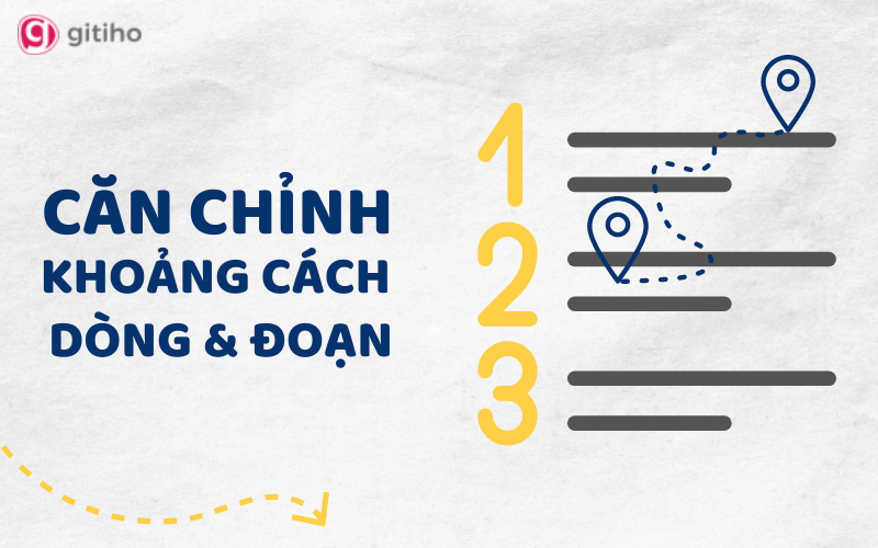chỉnh khoảng cách giữa các đoạn trong word