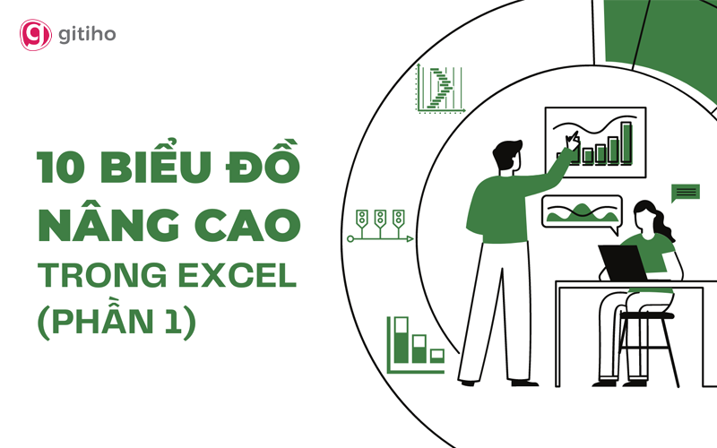 Học vẽ đồ thị nâng cao trong excel đầy đủ kiến thức