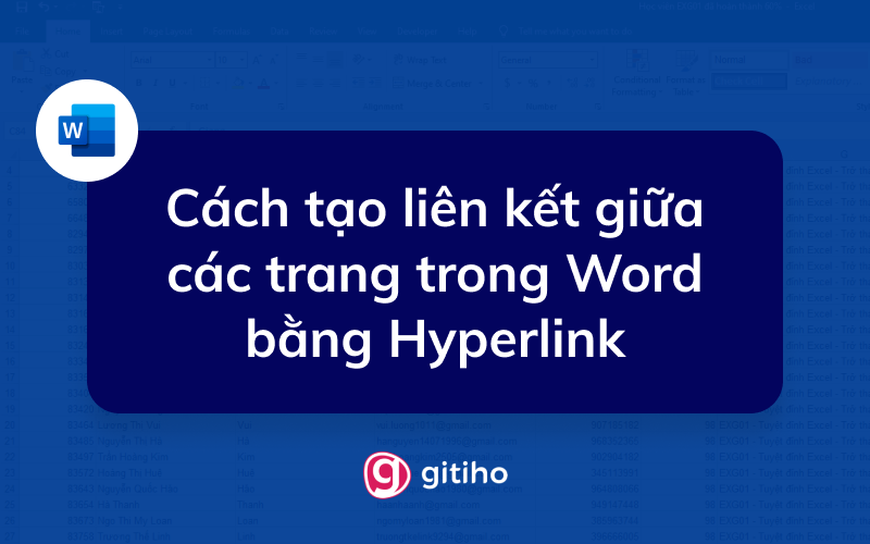 Cách tạo liên kết giữa các trang trong Word bằng Hyperlink