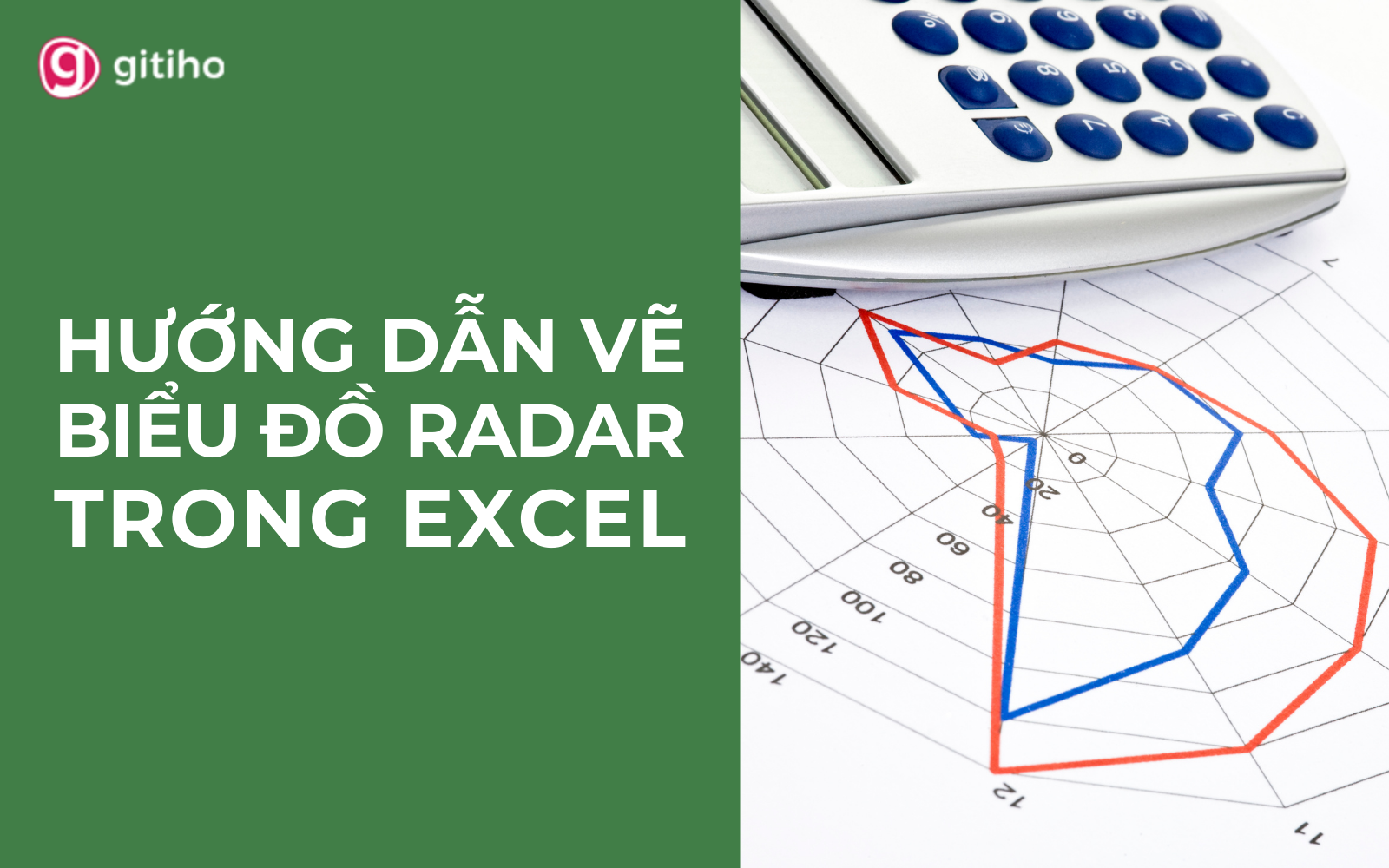 Cách vẽ biểu đồ radar trong Excel như thế nào?