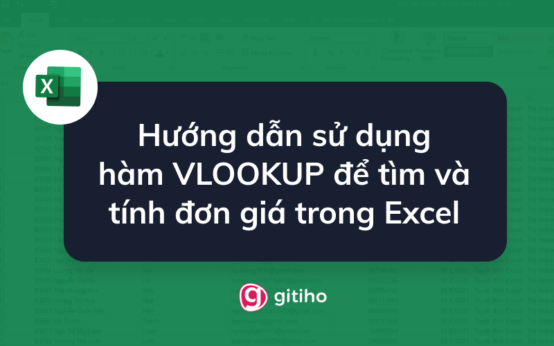 Lợi ích của việc sử dụng hàm VLOOKUP để tính đơn giá trong Excel là gì?
