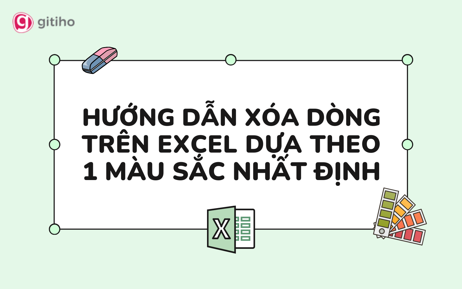 Làm thế nào để xóa tất cả các ô được tô màu trong Excel?
