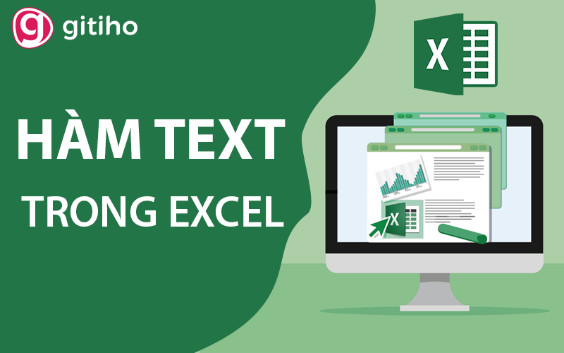 Hàm Text trong Excel kèm ví dụ chi tiết về hàm Text