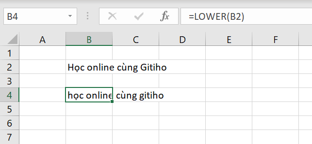 hàm chuyển font chữ trong excel