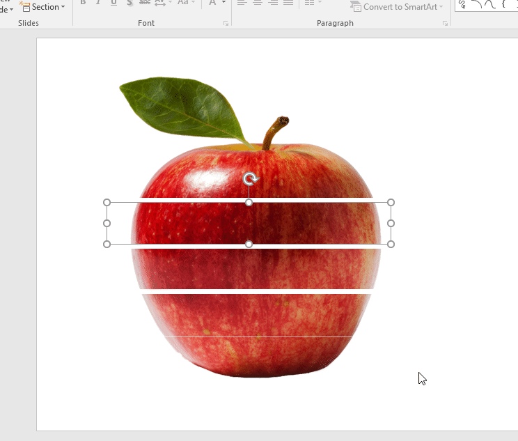 Hướng dẫn cắt ảnh làm biểu đồ minh họa trực quan trong PowerPoint