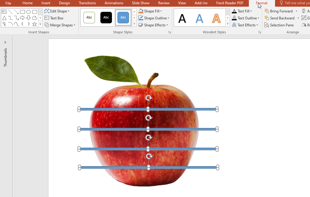 Hướng dẫn cắt ảnh làm biểu đồ minh họa trực quan trong PowerPoint