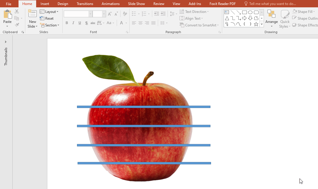 Hướng dẫn cắt ảnh làm biểu đồ minh họa trực quan trong PowerPoint
