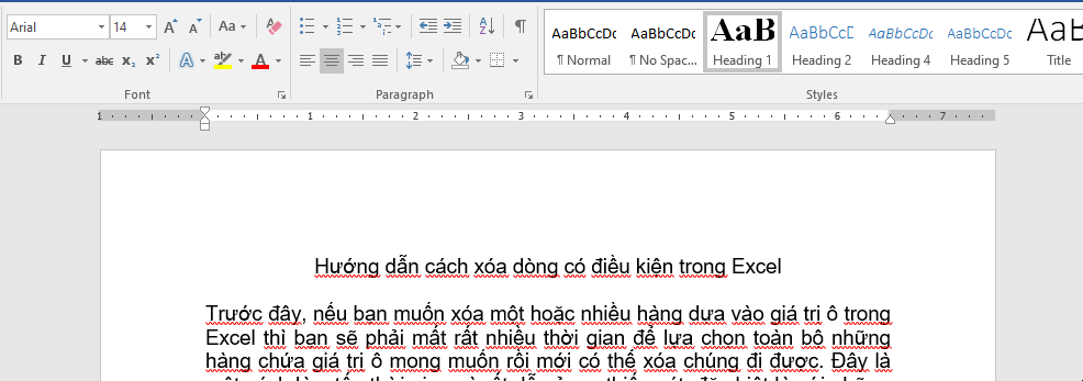 Các thao tác định dạng đoạn văn bản trong Microsoft Word 3