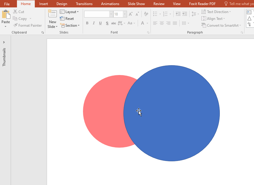 Cách gộp hình khối với chức năng Merge Shapes trong PowerPoint