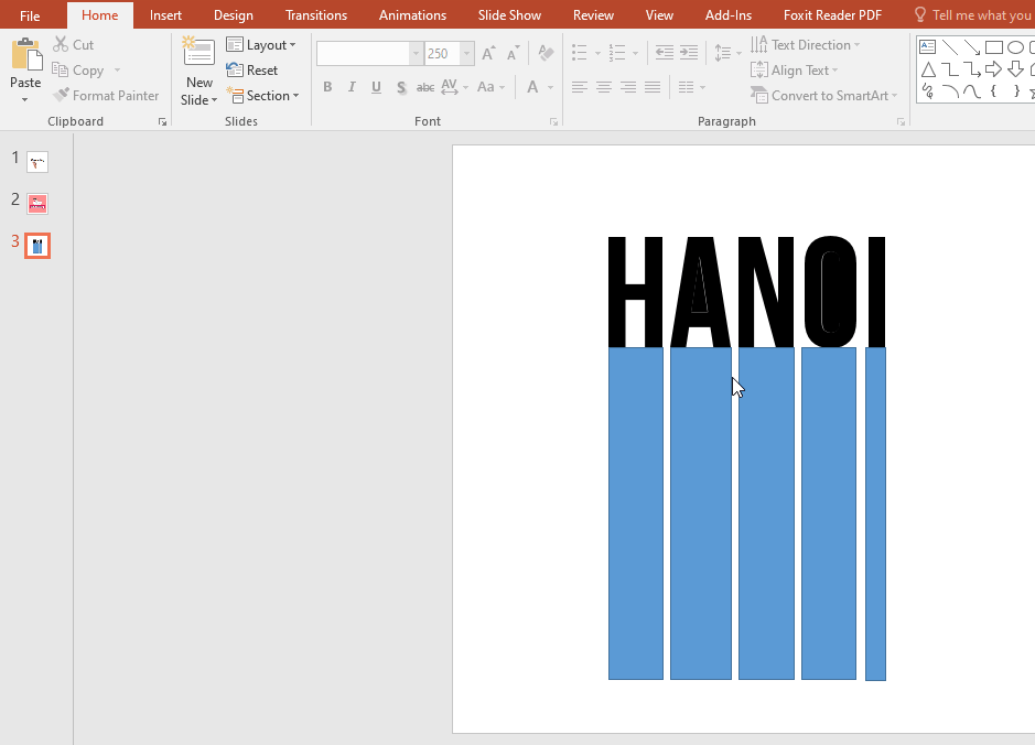 Hướng dẫn cách làm hiệu ứng chữ lồng ảnh sáng tạo trong Powerpoint
