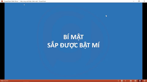 3 bí quyết sử dụng hiệu ứng xuất hiện trong Powerpoint hiệu quả