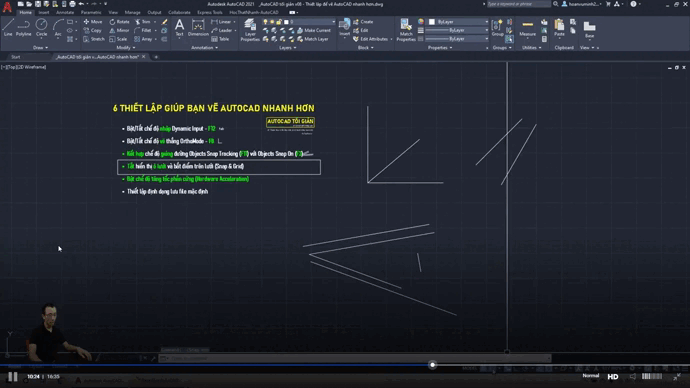 Bí kíp thiết lập giúp vẽ AutoCAD nhanh chóng và hiệu quả hơn
