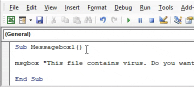 Cách tạo Message Box trong Excel với VBA