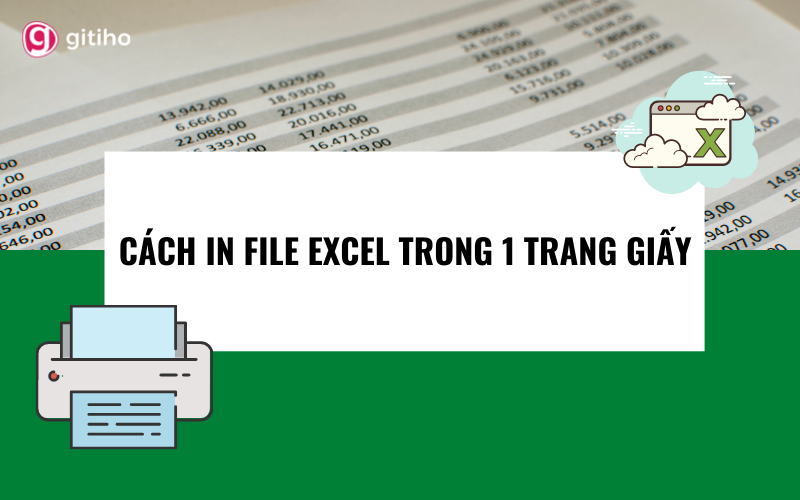 Làm thế nào để một bảng tính Excel fit với một trang khi in?
