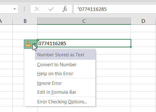 Hướng dẫn 4 cách viết số 0 trong Excel cực kỳ đơn giản