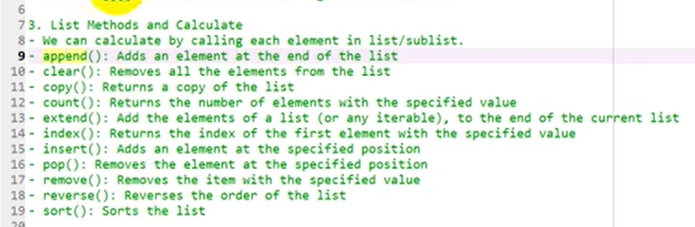 Các thao tác nâng cao với List trong Python có hướng dẫn chi tiết