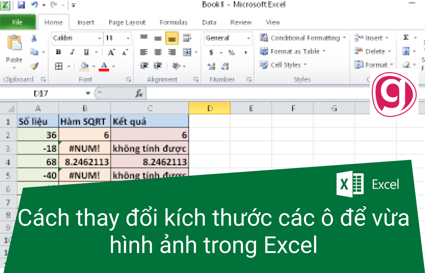 Làm thế nào để căn chỉnh hình ảnh trong ô Excel một cách chính xác?

