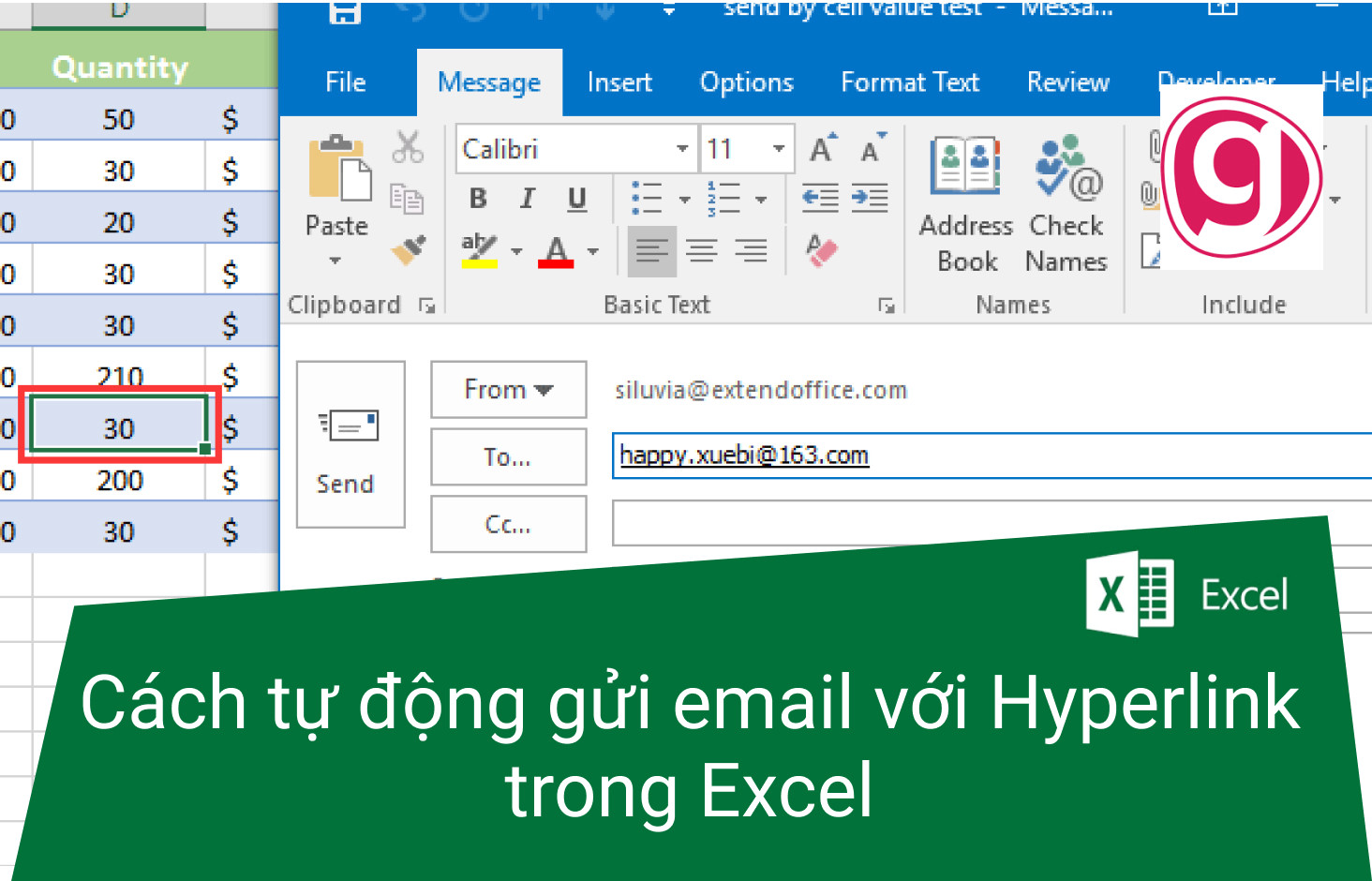 Tôi muốn gửi một bảng tính excel lớn qua email, phải làm sao?
