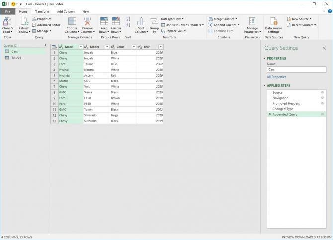 Cách gộp nhiều file Excel vào một file bằng Power Query