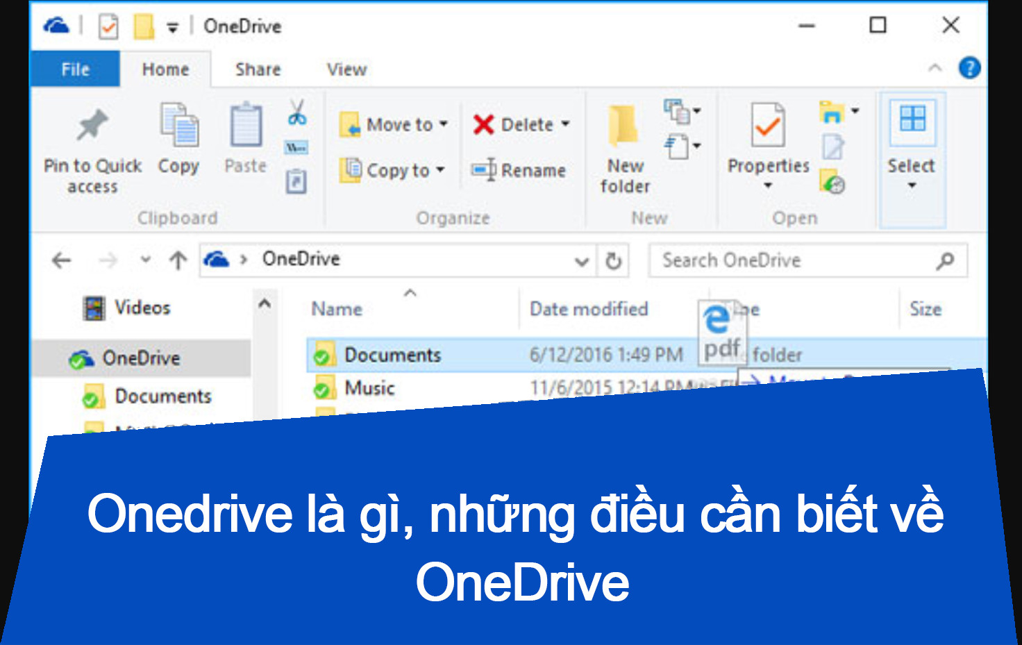 Onedrive là gì, những điều cần biết về OneDrive