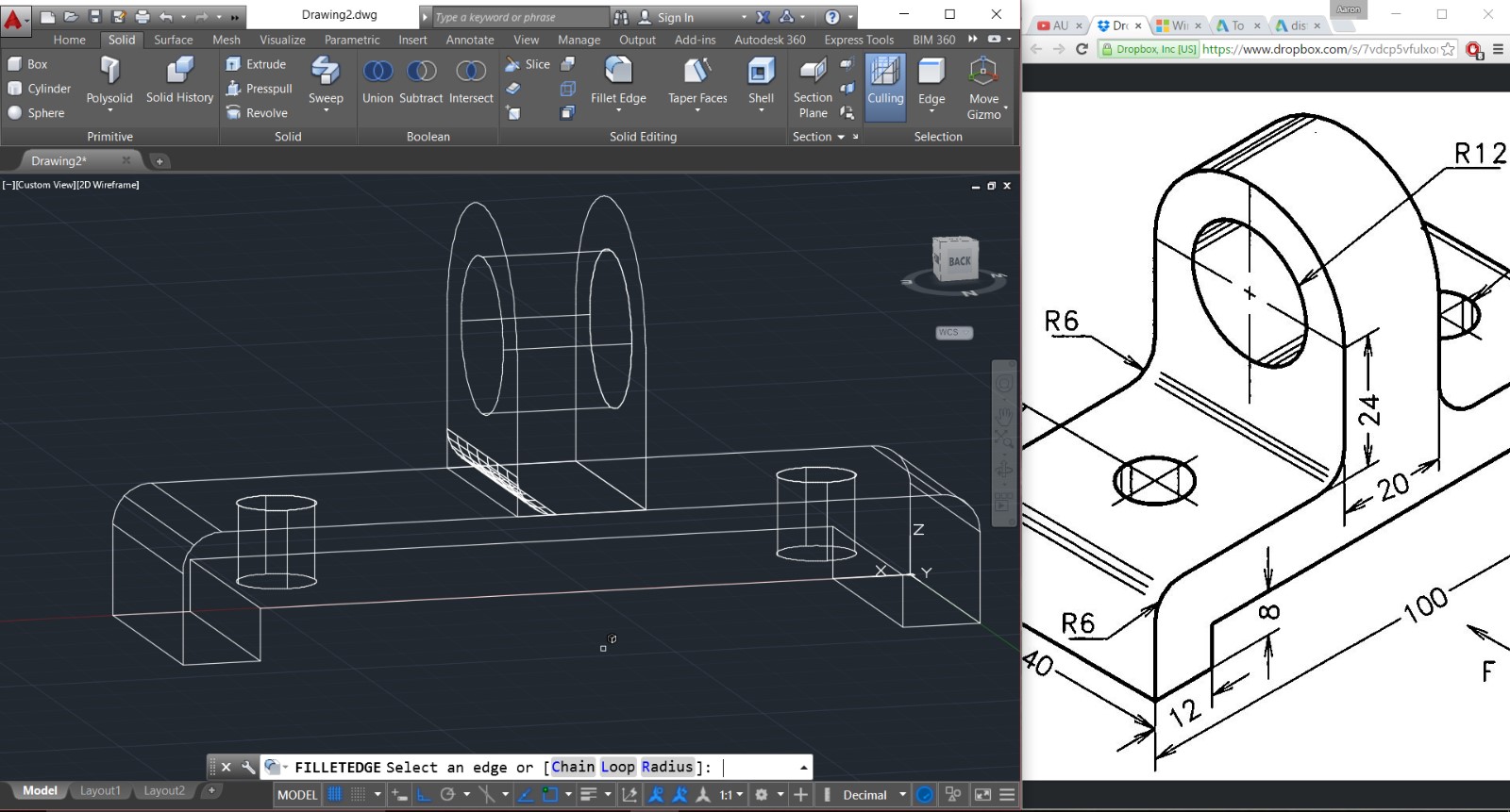 Lệnh Bo Tròn Góc Trong Cad: Hướng Dẫn Kèm Ví Dụ Minh Họa